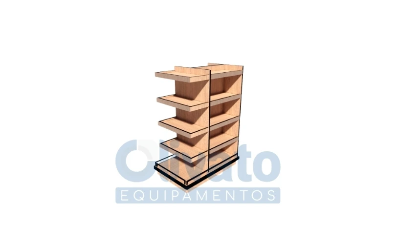 Frente de Caixa - 4 Níveis